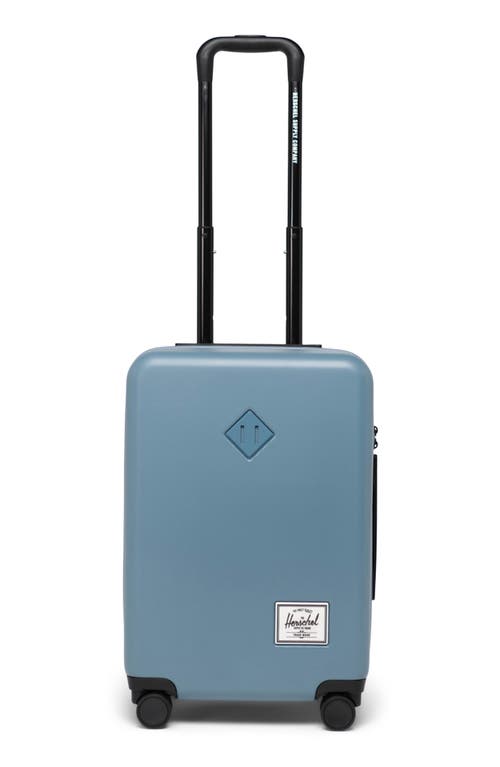 Heritage Hardshell Large Carry-On Luggage in Bluestone