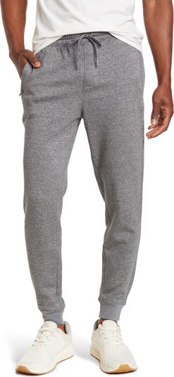 90 Degree By Reflex Mens Side Pocket Jogger with Snap Buttons, - Grey Salt  & Pepper - Small