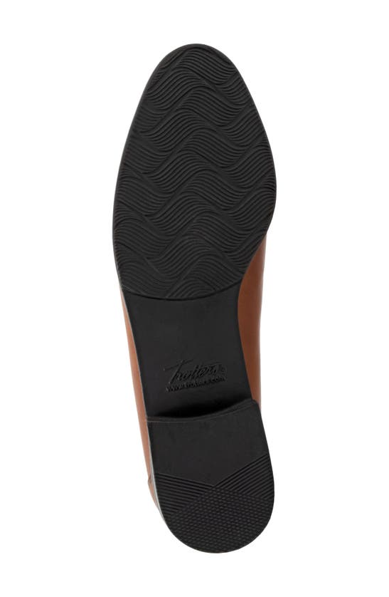 Trotters Liz Lux Flat In Brown