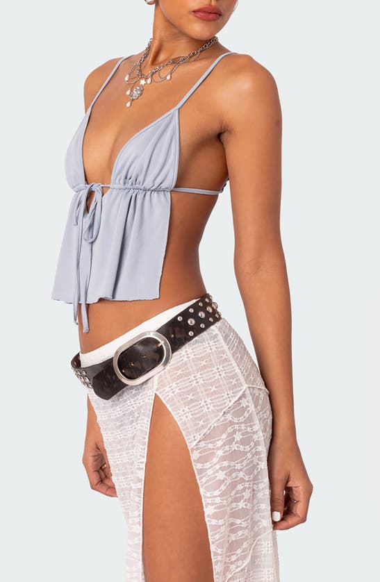 EDIKTED EDIKTED RYLEE TIE FRONT OPEN BACK CAMISOLE