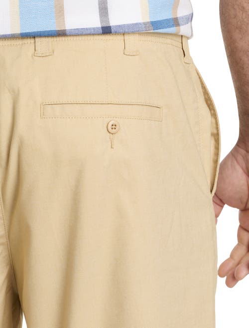 Shop True Nation By Dxl Everyday Flex Shorts In Irish Cream