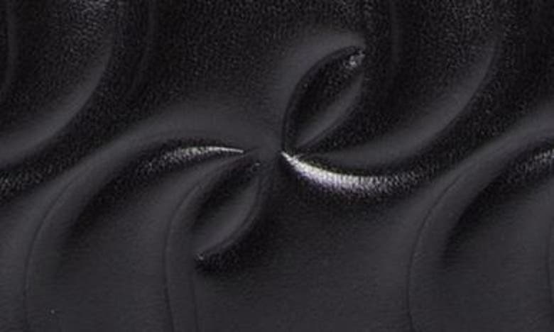 Shop Christian Louboutin Loubila Monogram Quilted Leather Shoulder Bag In Cm53 Black/ Black
