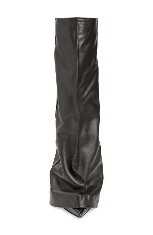 SACAI SACAI PANTS OVERLAY POINTED TOE BOOT 