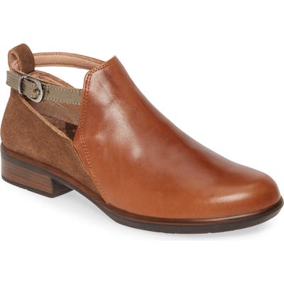 Naot Kamsin Colorblock Bootie, Brown
