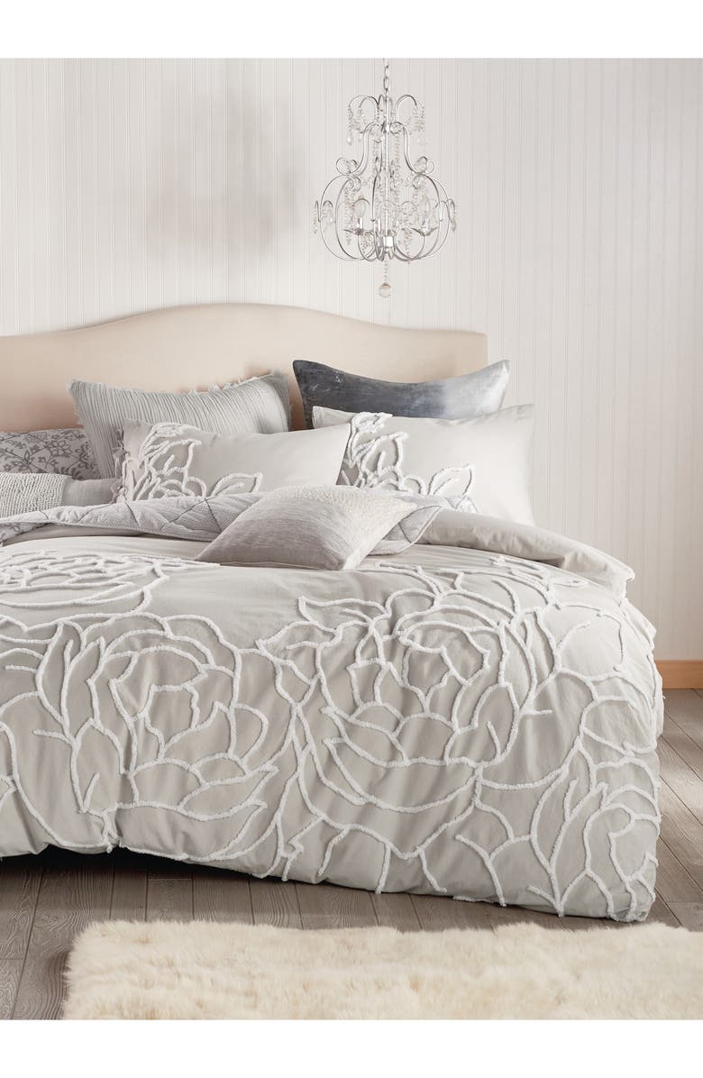 Peri Home Chenille Rose Comforter & Sham Set Nordstrom
