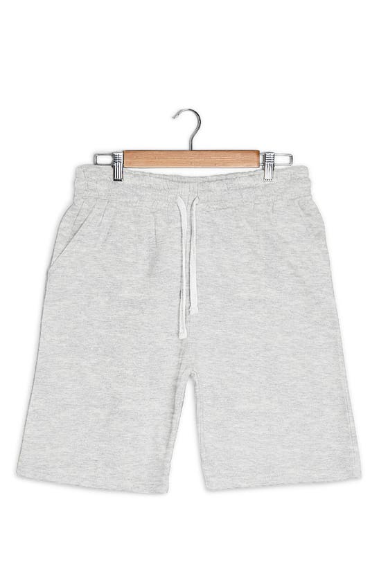 Shop Fleece Factory Core Fleece Shorts In Ash Grey