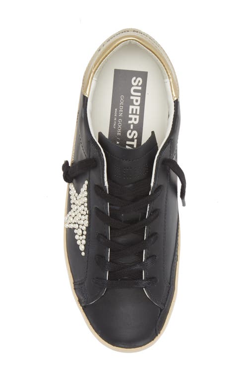 Golden Goose Super-star Private Edition Sneaker In Black/white/gold