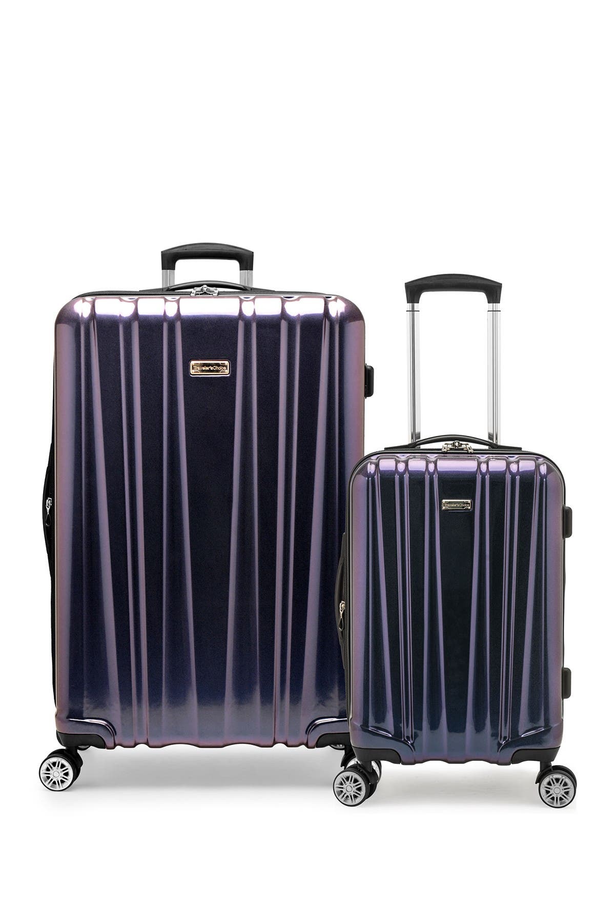 expandable hardside spinner luggage