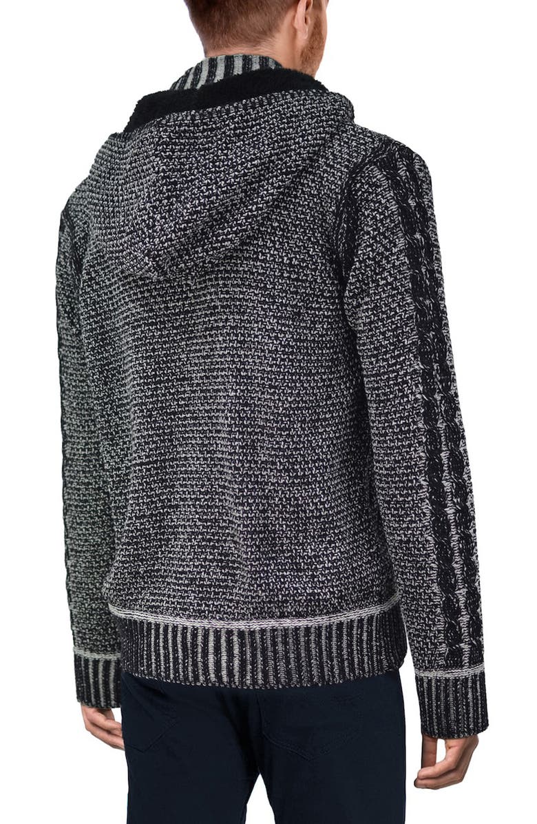 XRAY Hooded Full-Zip Mock Neck Sweater Jacket | Nordstromrack