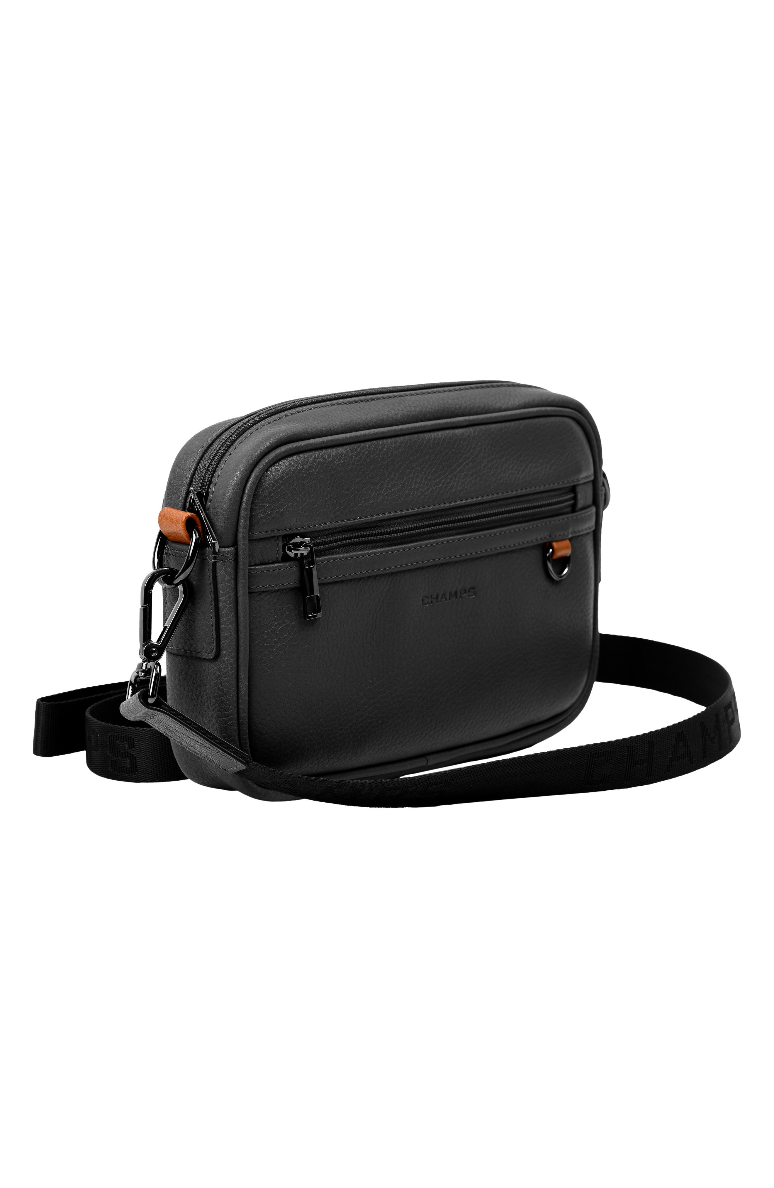 CHAMPS Onyx Water Resistant Crossbody Bag Nordstromrack