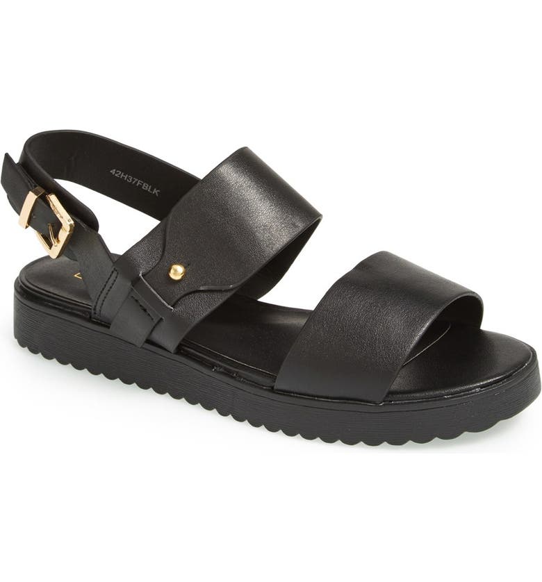 Topshop 'Hydrate' Faux Leather Sandals | Nordstrom