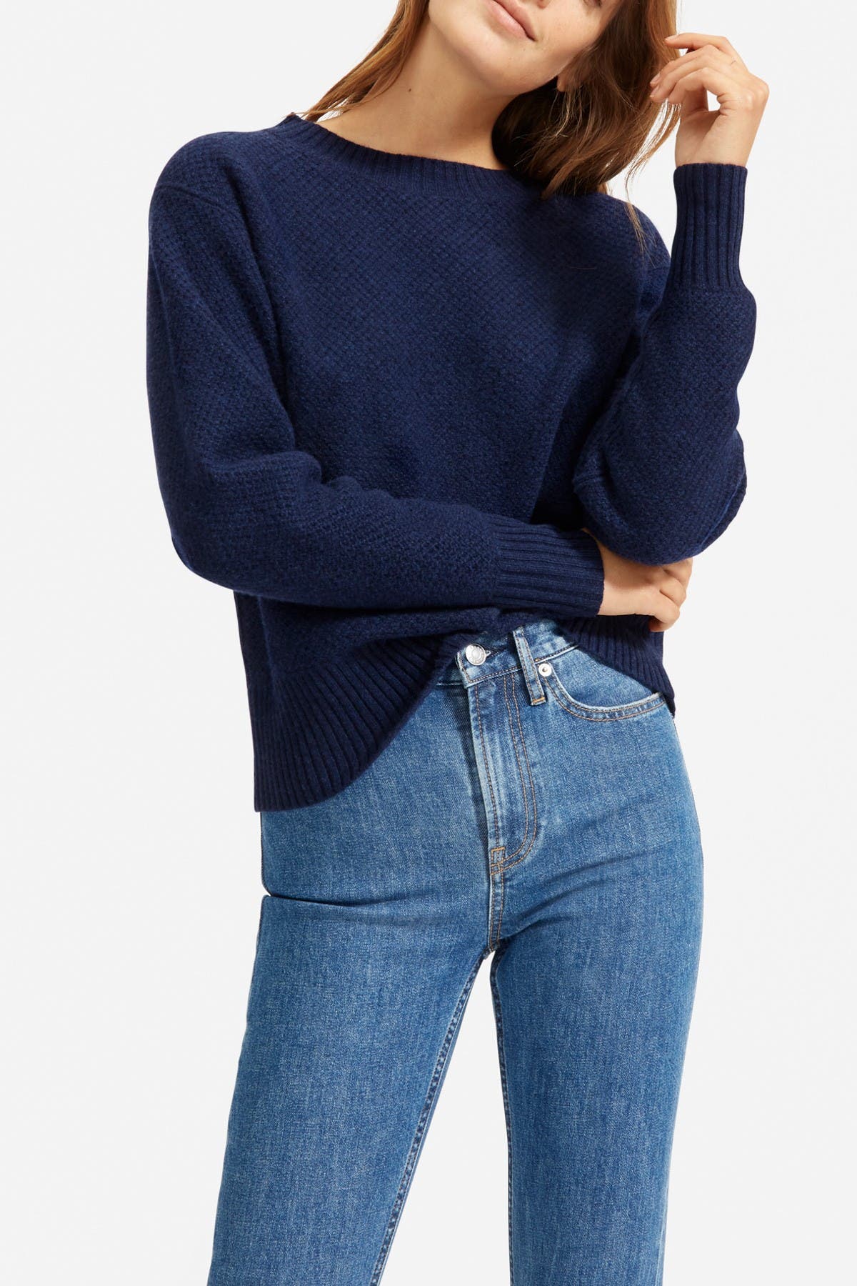 everlane crew neck sweater