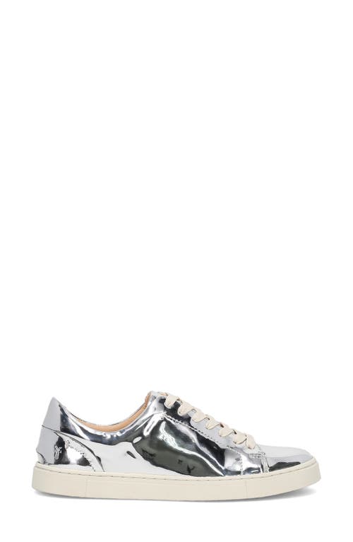 Shop Frye Ivy Sneaker In Silver