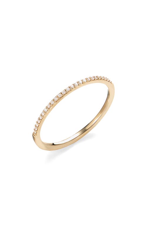 Lana Thin Diamond Stack Ring in Yellow Gold at Nordstrom