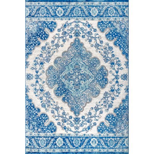 JONATHAN Y JONATHAN Y BOHEMIAN FLAIR BOHO VINTAGE MEDALLION AREA RUG 