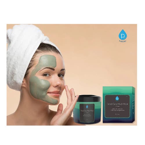 Pursonic Dead Sea Mud Musk 8 oz In Blue