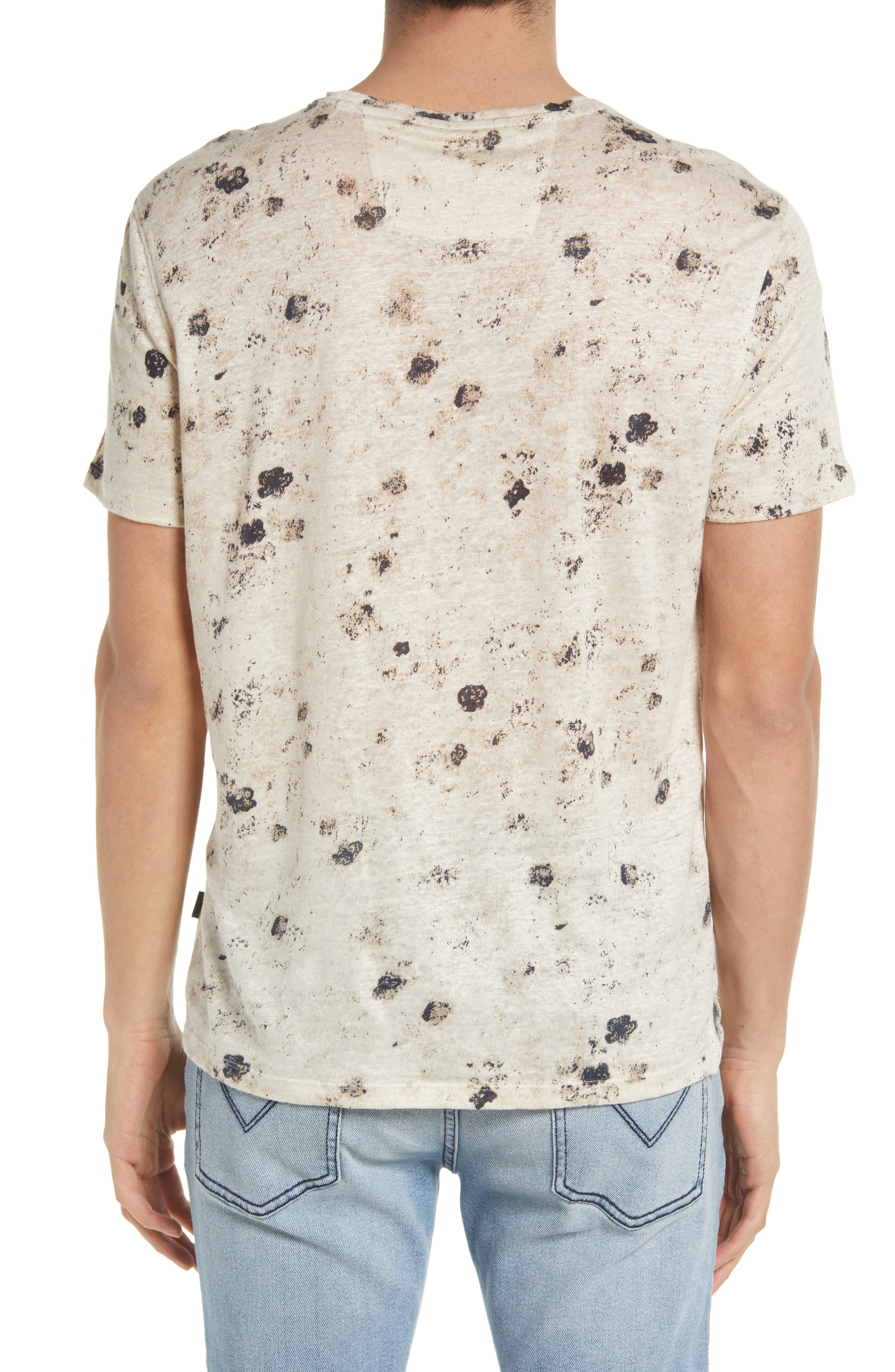 John Varvatos Wheaton Linen T-Shirt 