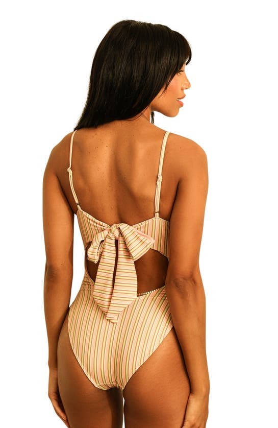 Shop Dippin Daisys Saltwater One Piece In Nostalgia Stripe