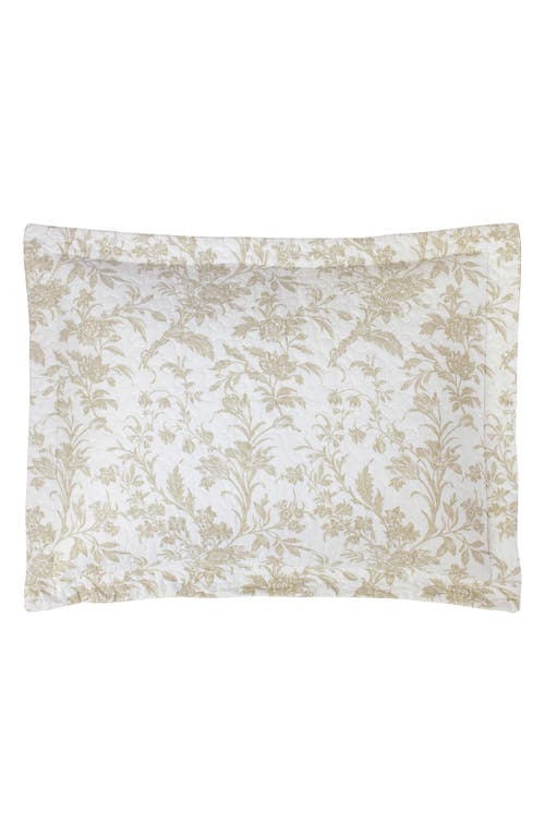 Laura Ashley Amberley Twin Quilt & Sham Set In Biscuit Beige