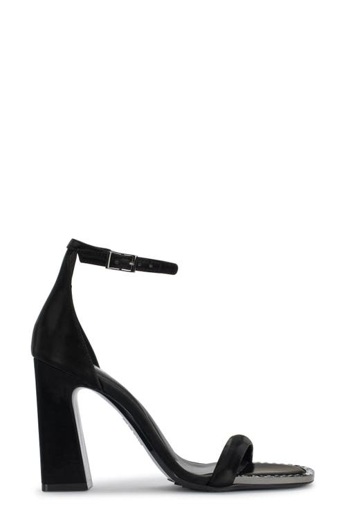 Shop Dkny Waylin Ankle Strap Sandal In Black