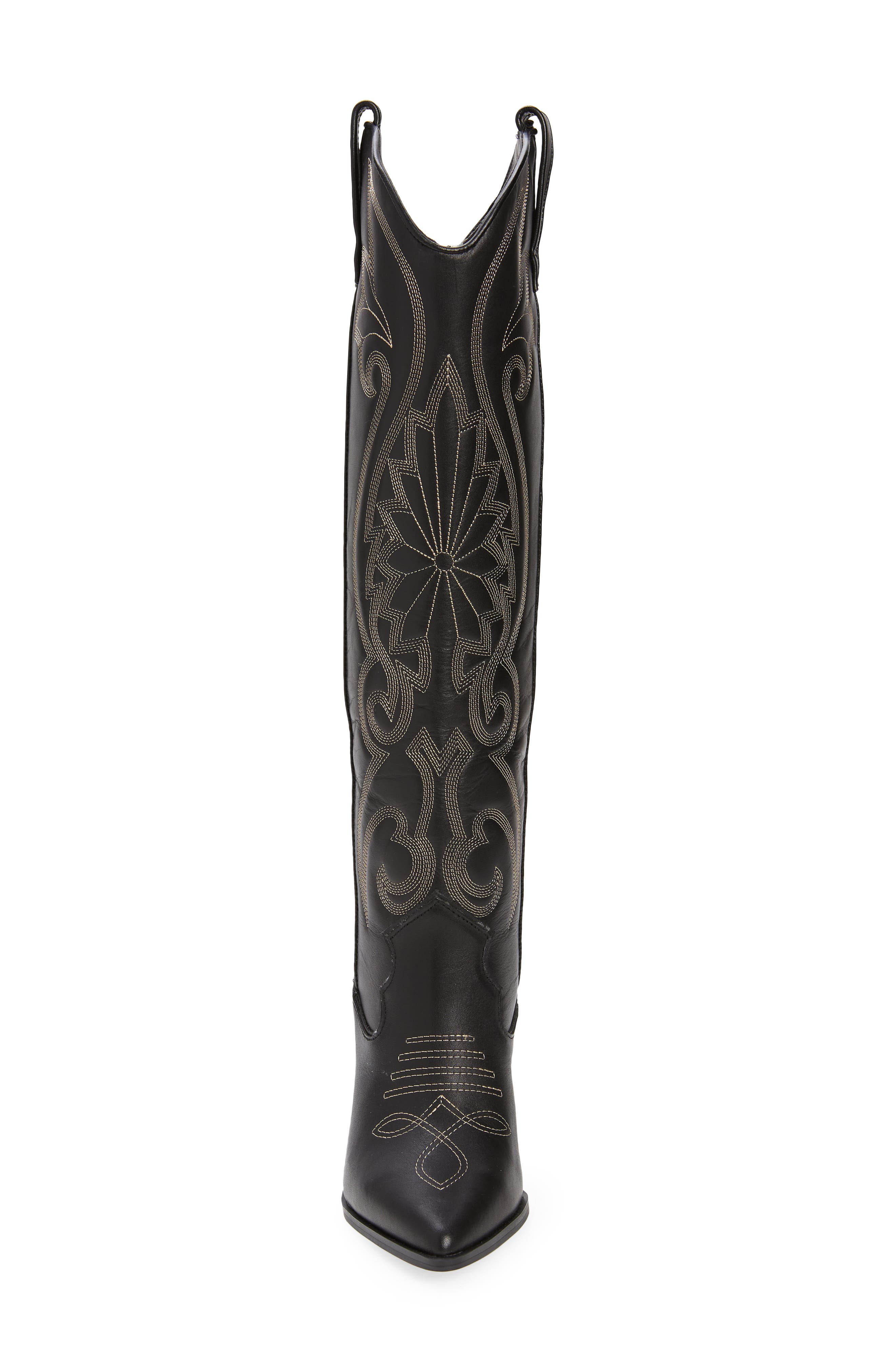 Steve Madden Lasso Knee High Western Boot Nordstrom
