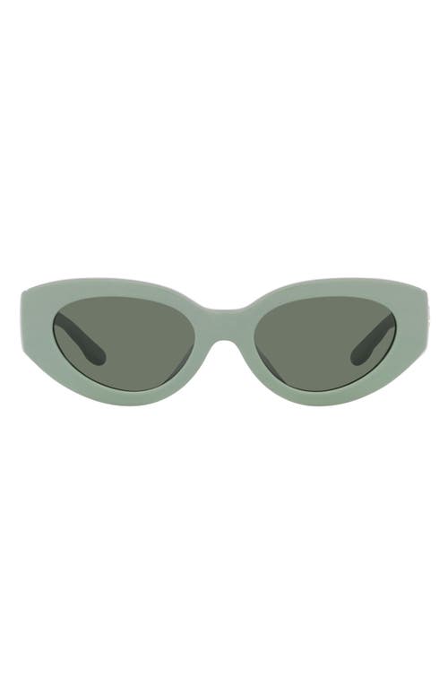 Tory Burch 51mm Cat Eye Sunglasses in Mint