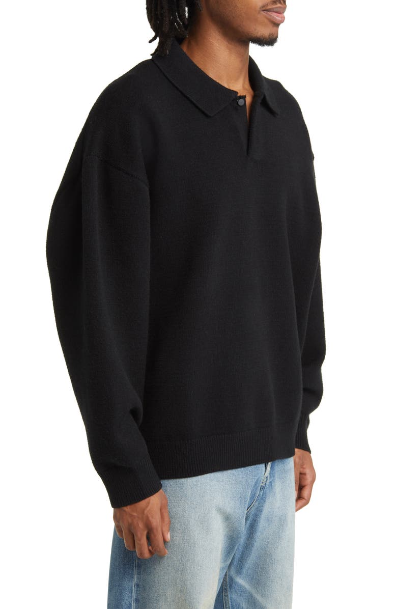 Fear of God Essentials Polo Sweater, Alternate, color, 