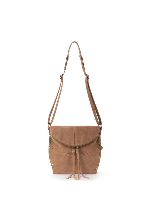 The Sak Silverlake Leather Crossbody Bag In Tobacco Suede