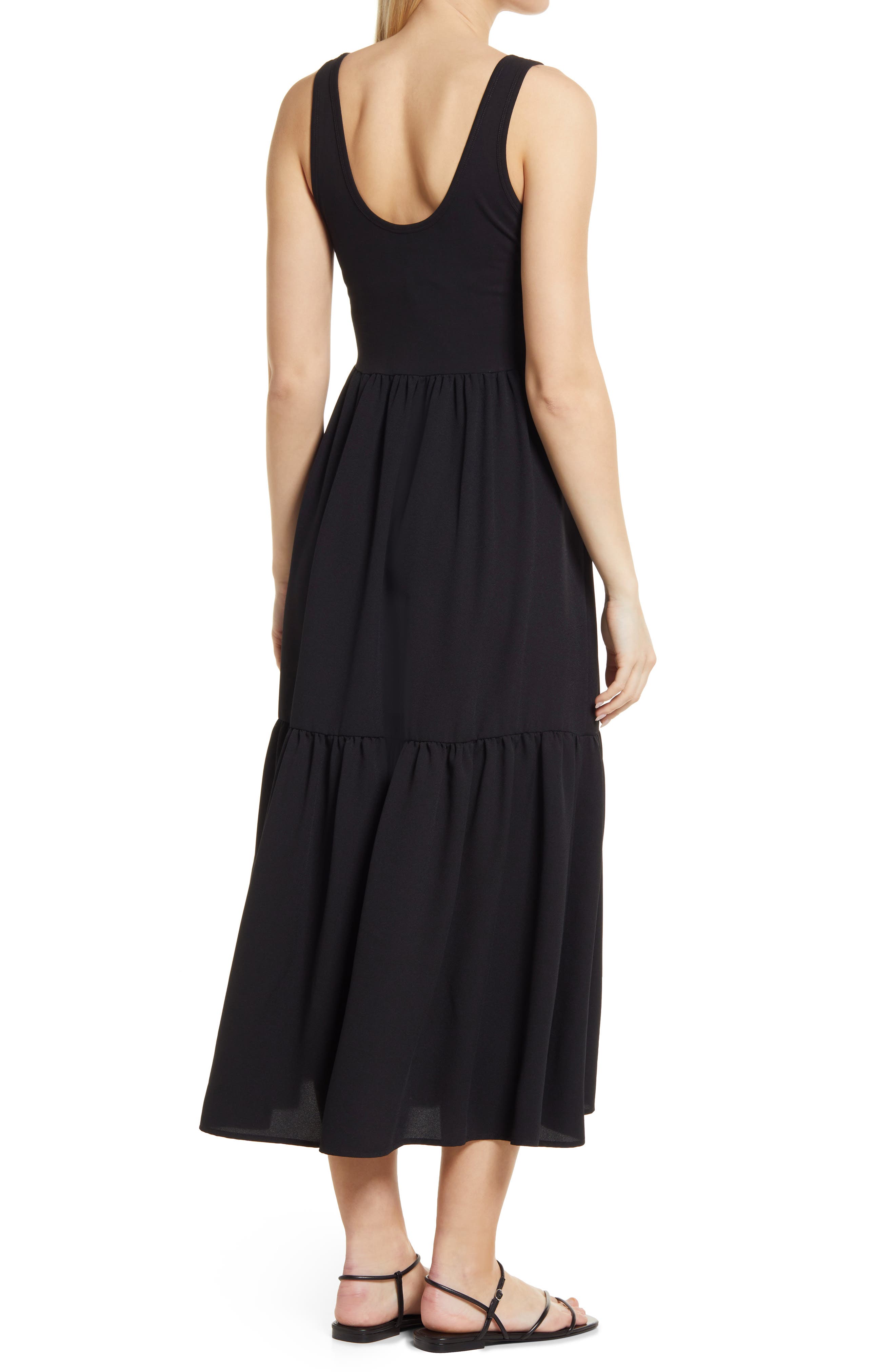 Nordstrom Mixed Media Tank Maxi Dress Nordstrom