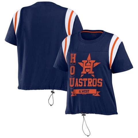 Mitchell & Ness Houston Astros Navy Colorblock T-Shirt