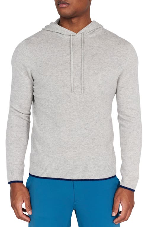 Quincy Cashmere Golf Hoodie in Foggy