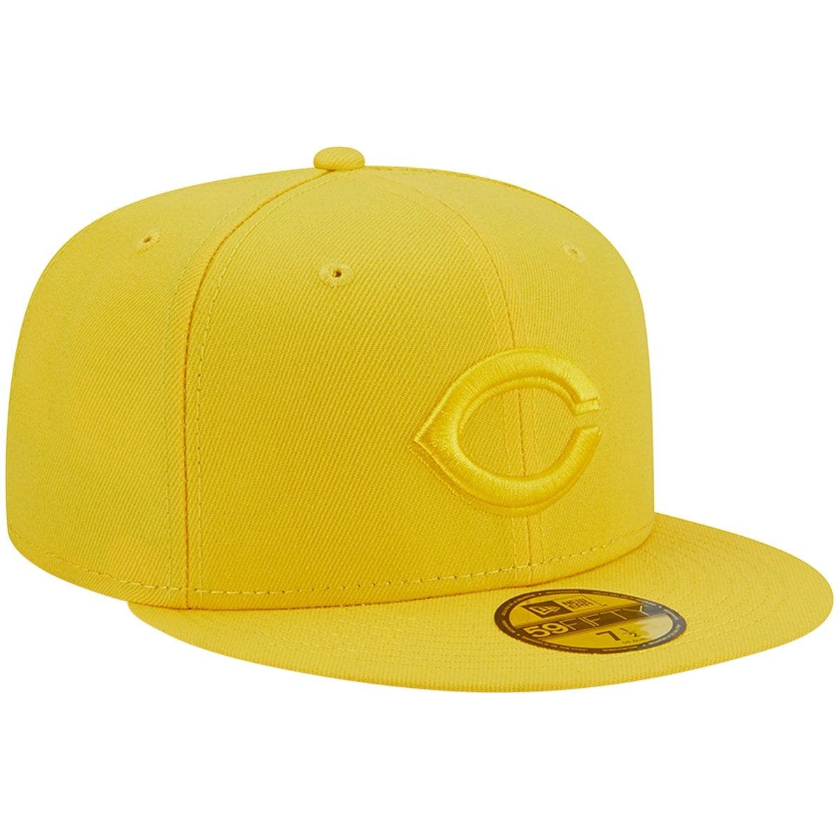 yellow 59fifty fitted