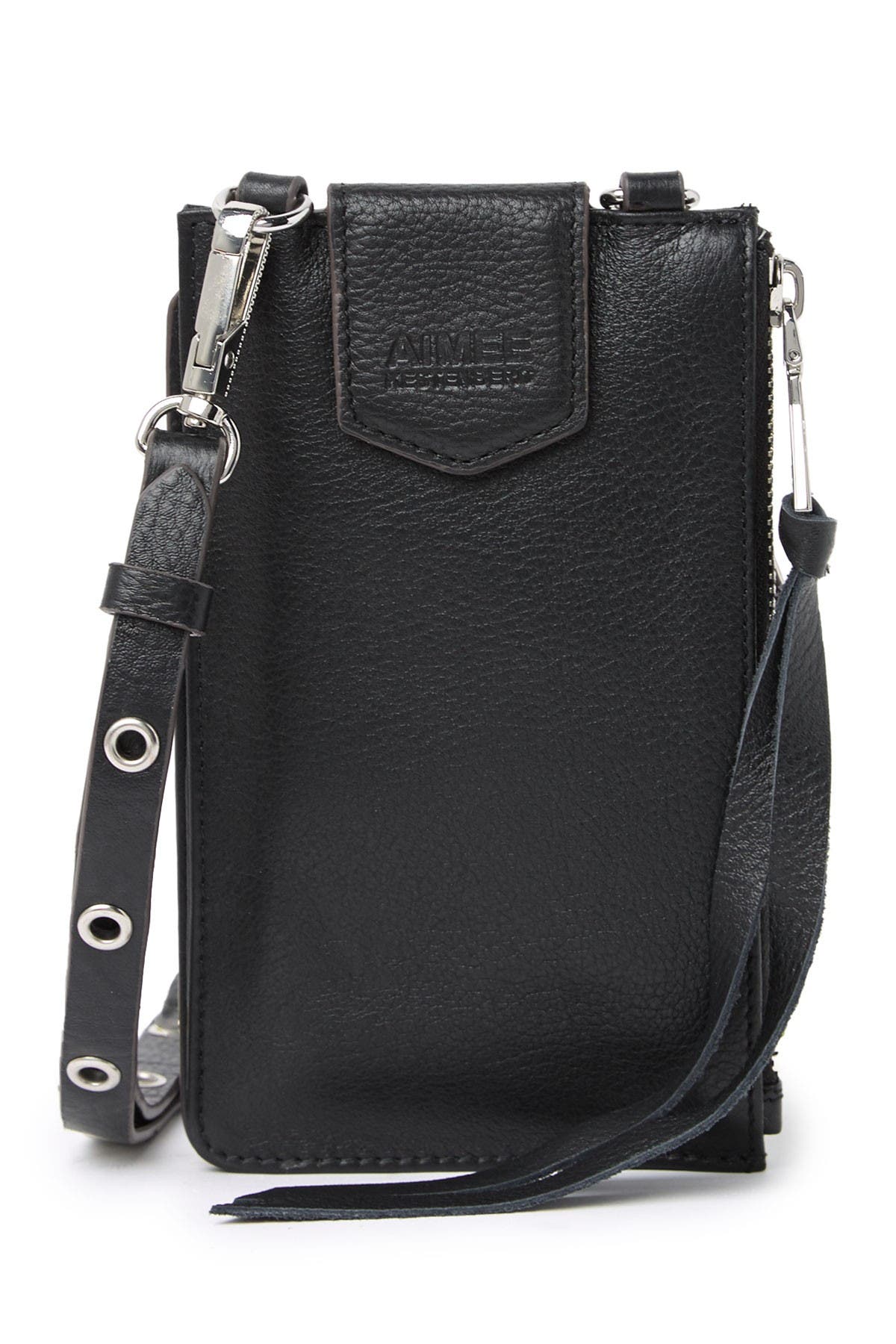 Aimee Kestenberg Out Of Office Phone Crossbody Bag In Black | ModeSens