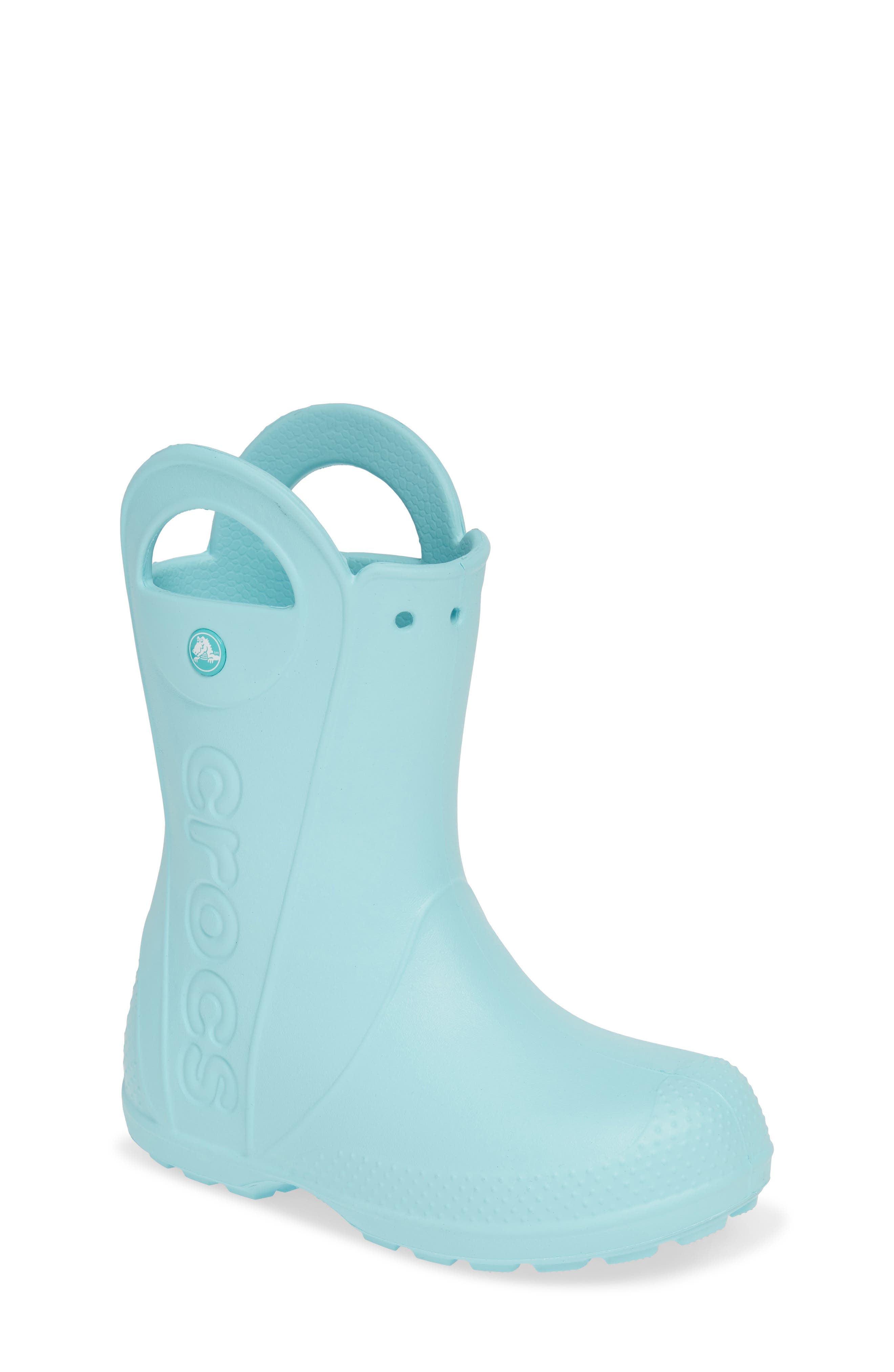 UPC 191448263062 product image for Toddler Crocs(TM) Handle It Waterproof Rain Boot, Size 7 M - Blue | upcitemdb.com