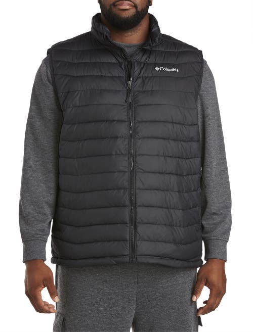 COLUMBIA COLUMBIA BIG & TALL POWDER LITE QUILTED VEST 
