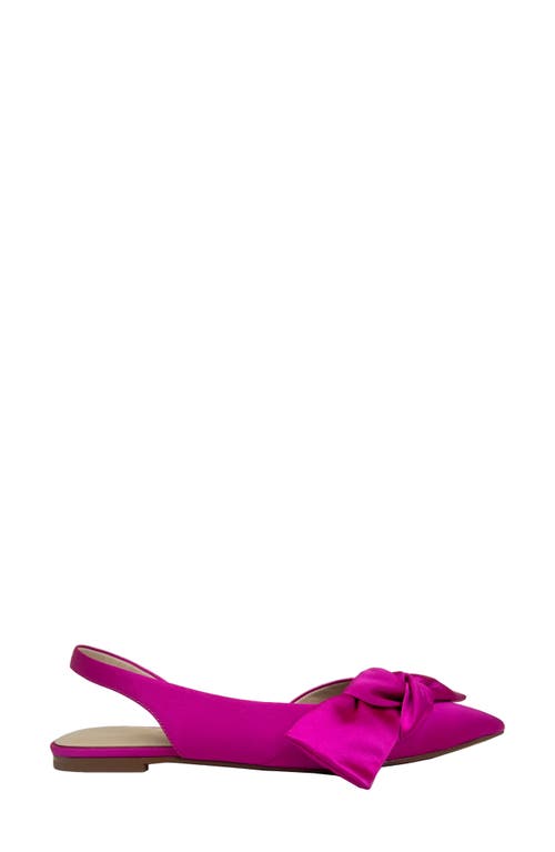 YOSI SAMRA YOSI SAMRA VIOLET POINTED TOE SLINGBACK FLAT 
