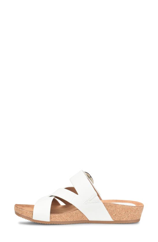 Eurosoft Gwenda Slide Sandal In White