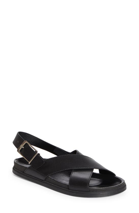 Shop The Row Crossover Strap Sandal In Black