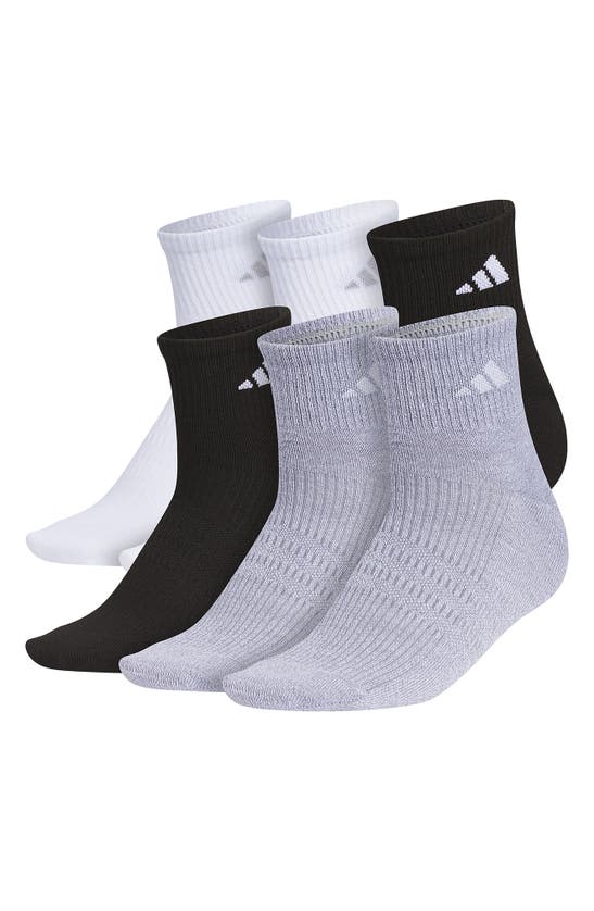 Adidas Originals Superlite 3.0 6-pack Ankle Socks In Black