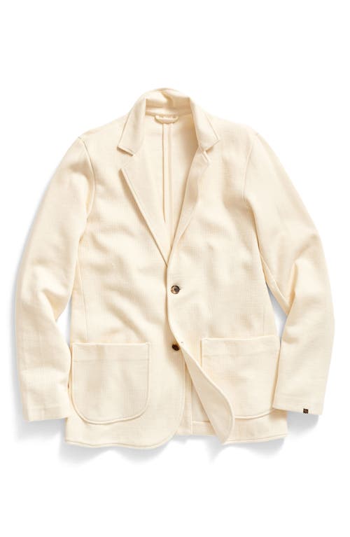 Billy Reid Ottoman Knit Sport Coat Tinted White at Nordstrom,