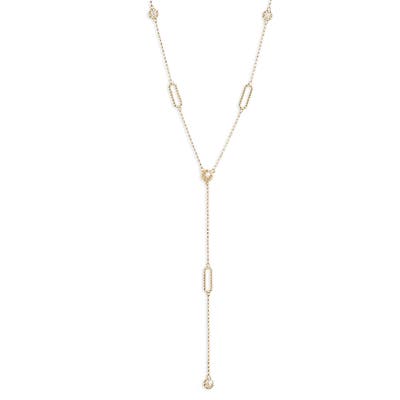 Roberto Coin New Barocco Diamond Y-Necklace