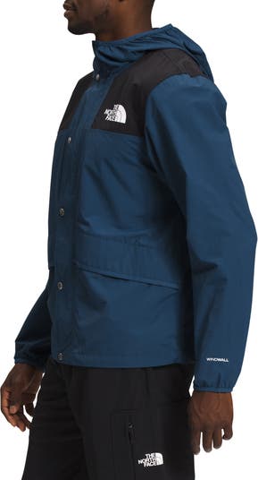 THE NORTH FACE Men's Alpine Polartec 200 Full Zip Hooded Jacket, Shady Blue/ TNF Black, Small at  Men's Clothing store