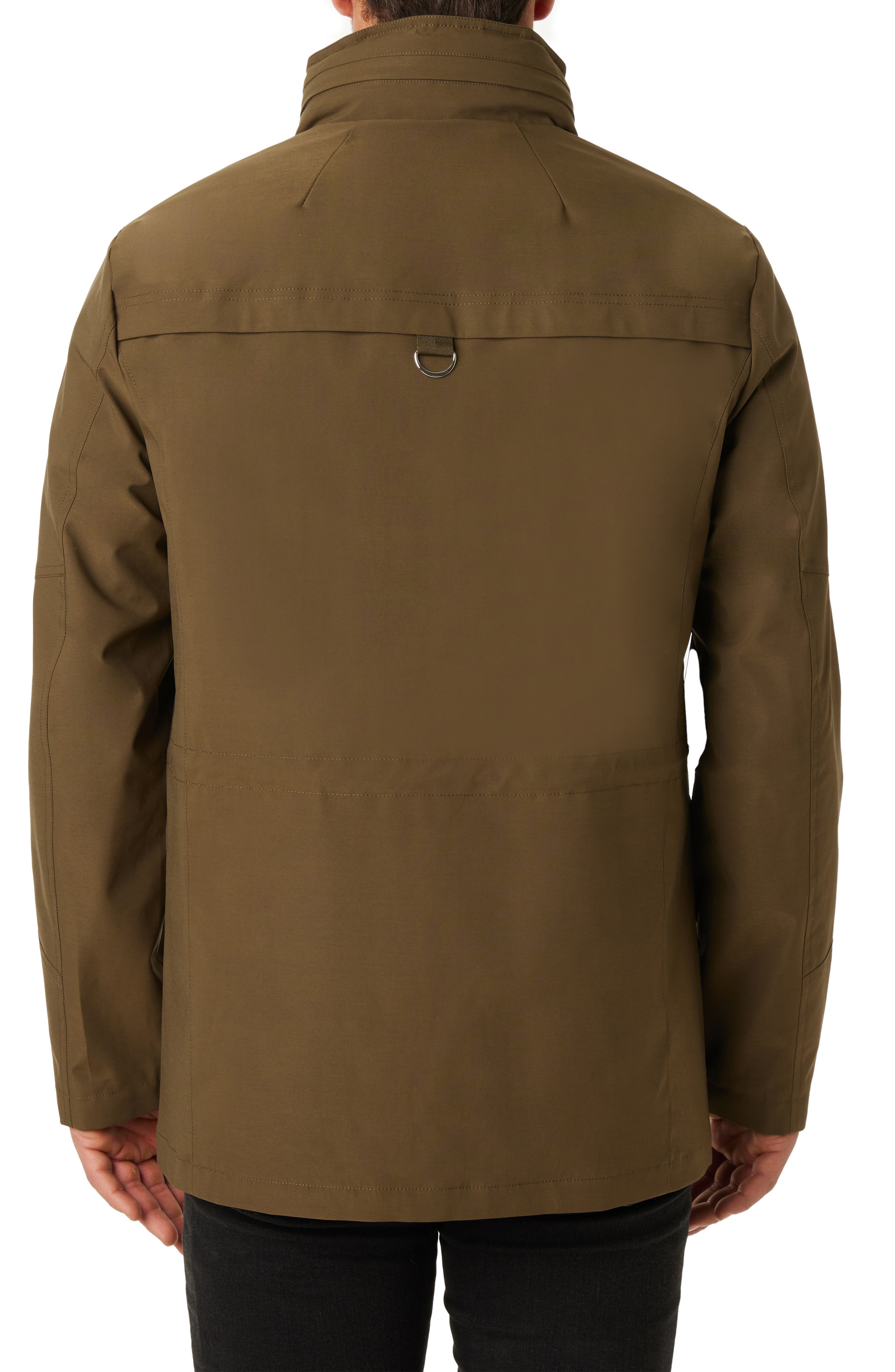 Vince Camuto Hidden Hood Utility Jacket 