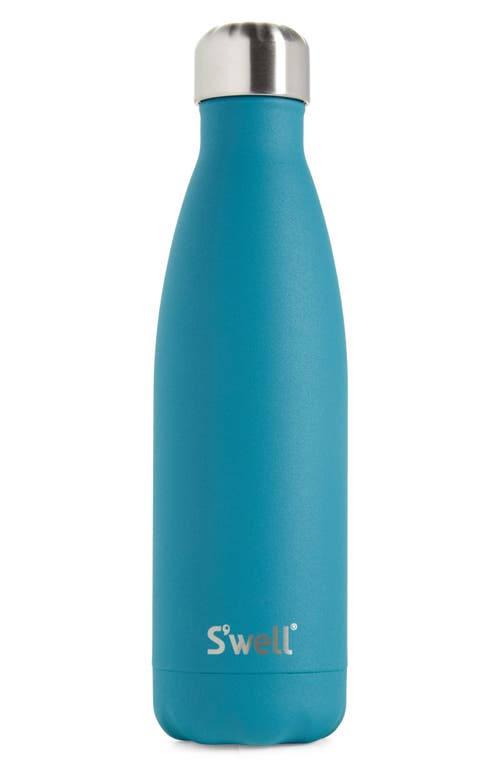 S'Well 17-Ounce Insulated Stainless Steel Water Bottle in Peacock Blue at Nordstrom