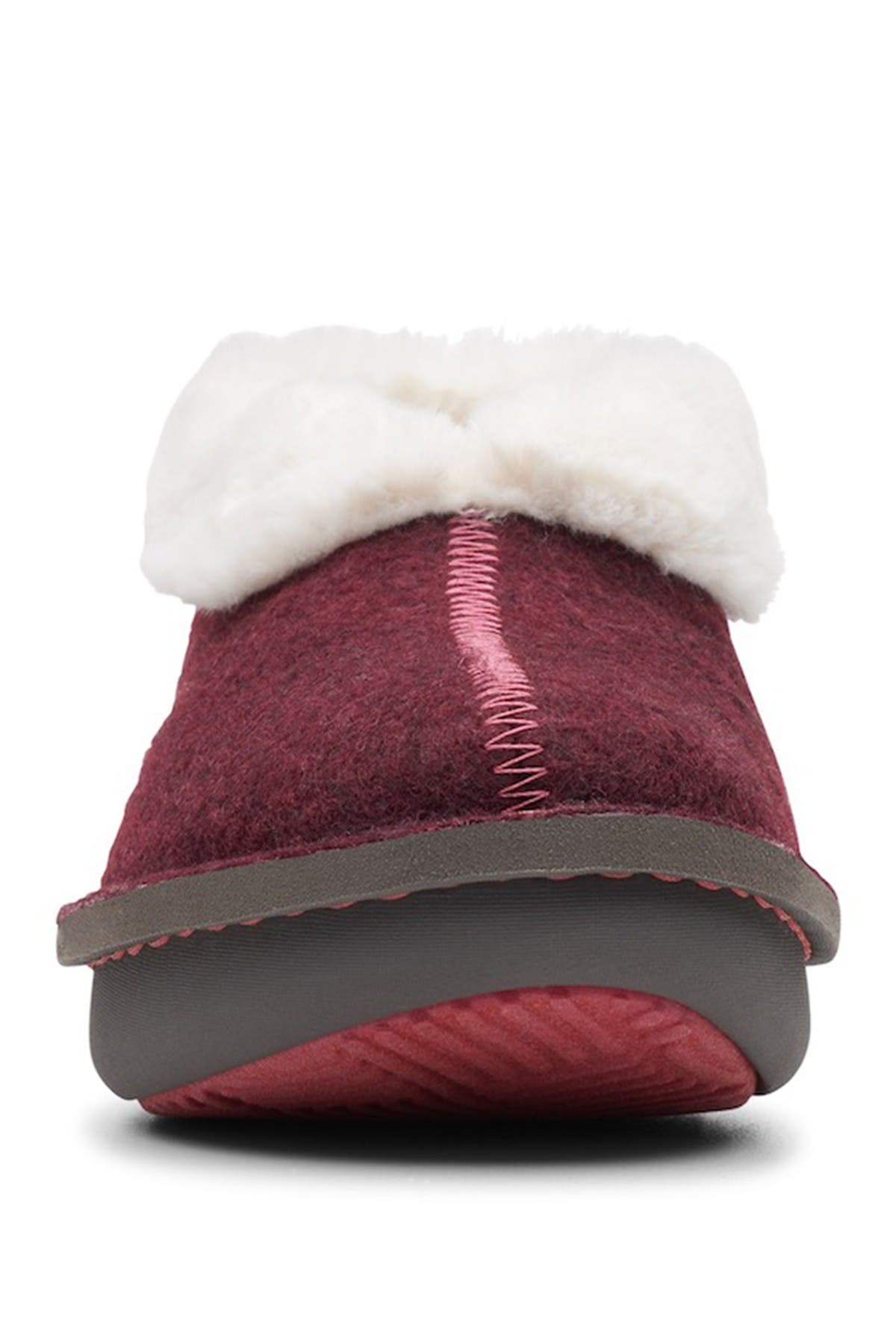 clarks fur lined slippers