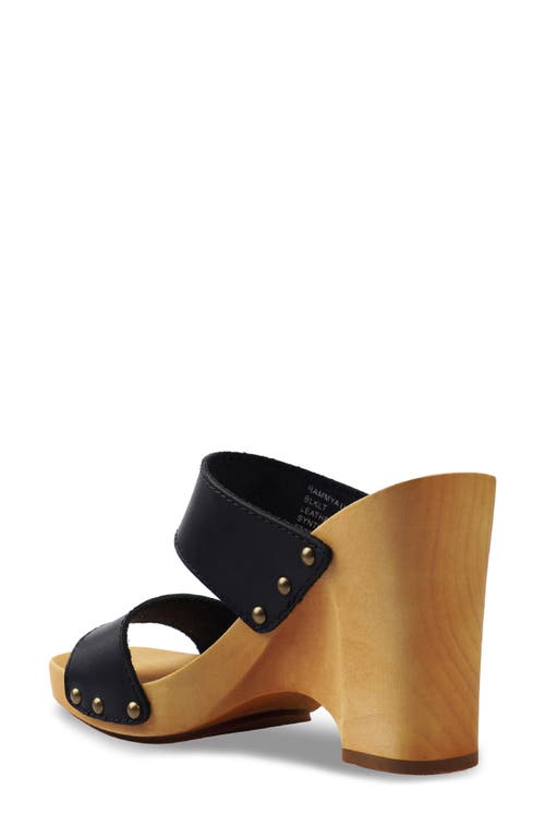 Shop Candies Candie's Rammya Platform Slide Sandal In Black