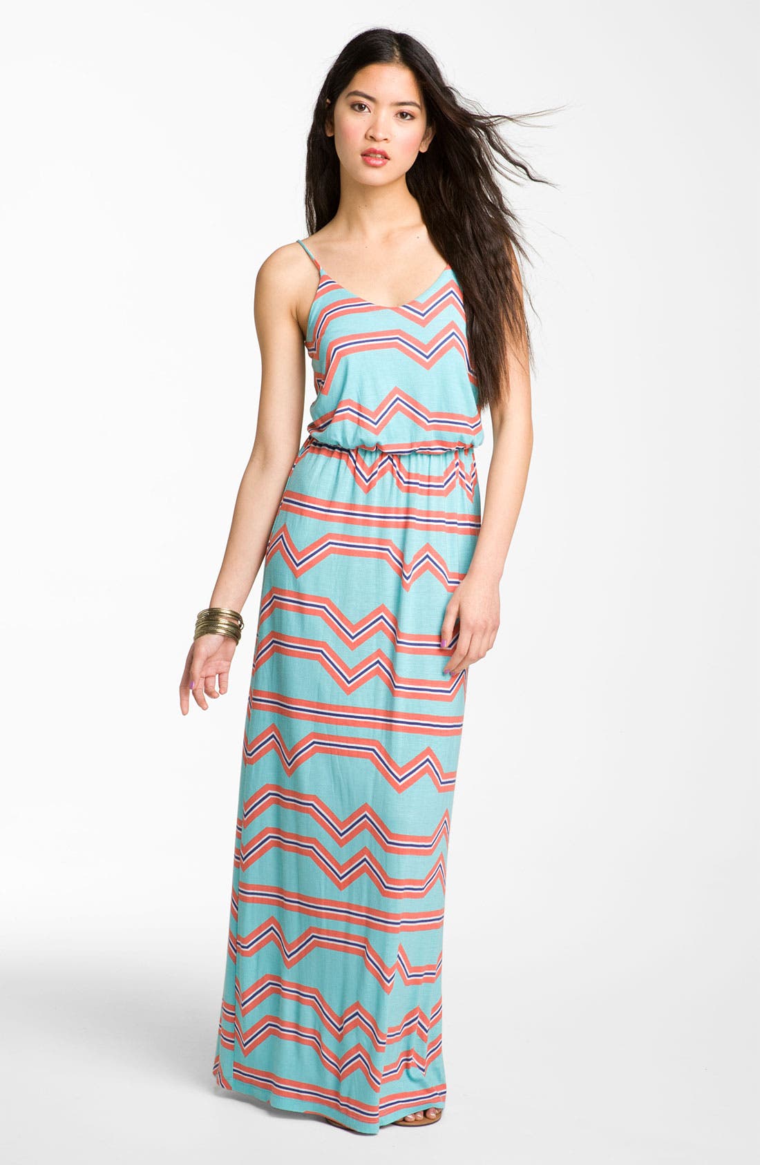 ALL IN FAVOR,
                            Knit Maxi Dress,
                            Main thumbnail 136, color,
                            400