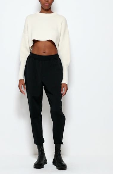 Milan Rib 2 Knit Tapered Pants