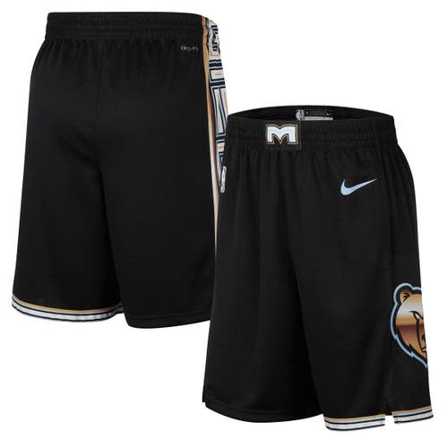 Men's Nike Black Memphis Grizzlies 2022/23 City Edition Swingman Shorts