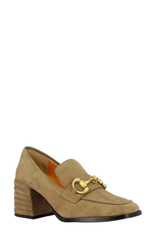 Shop Saint G Vera Loafer Pump In Taupe